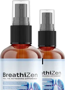 BreathiZen respiratory support spray bottles